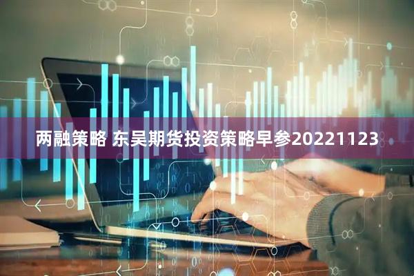 两融策略 东吴期货投资策略早参20221123