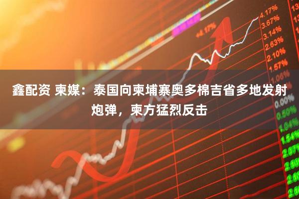 鑫配资 柬媒：泰国向柬埔寨奥多棉吉省多地发射炮弹，柬方猛烈反击