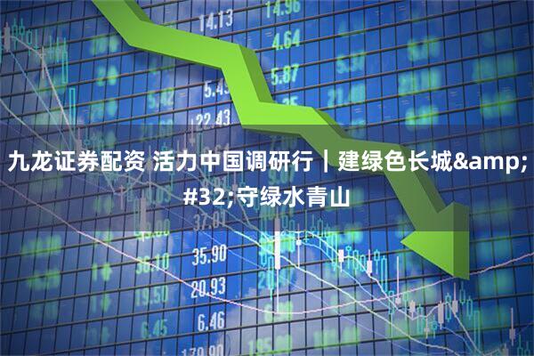 九龙证券配资 活力中国调研行|建绿色长城 守绿水青山
